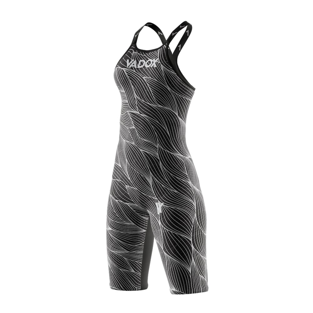 Vadox Bañador Competicion Mujer F14 Open Back Print Black