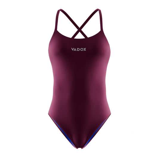 Vadox Women's Training Swimsuit FUNKY CABERNET