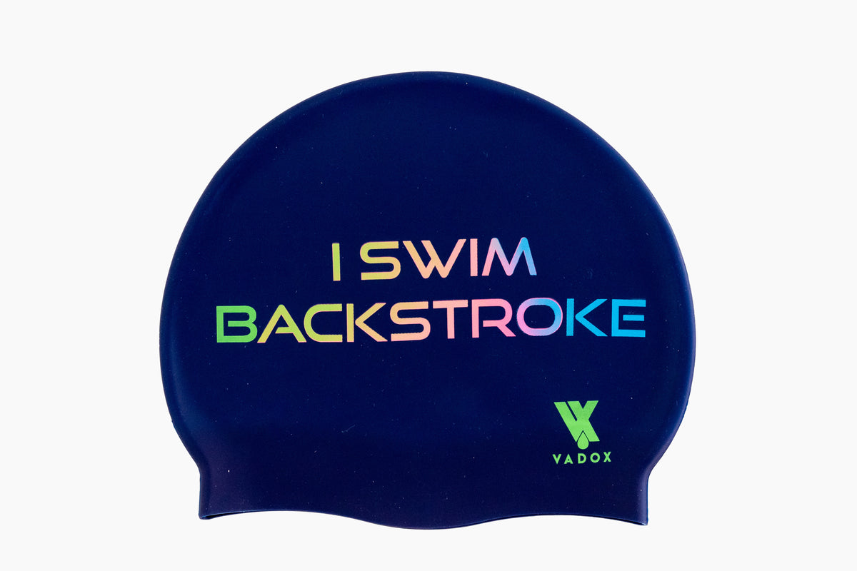 Gorro Natación Vadox I Swim Backstroke Navy Blue