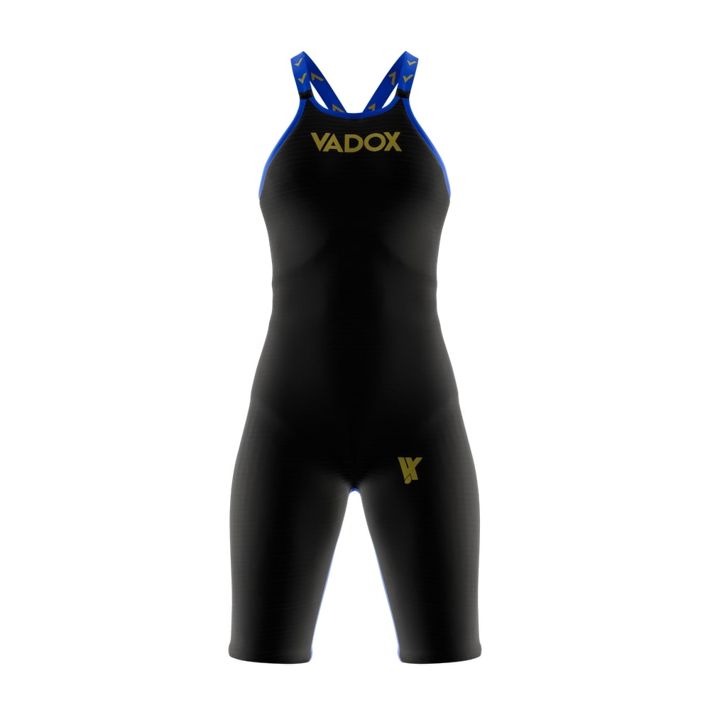 Vadox Bañador Competicion Mujer F14 Open Back Black-Royal