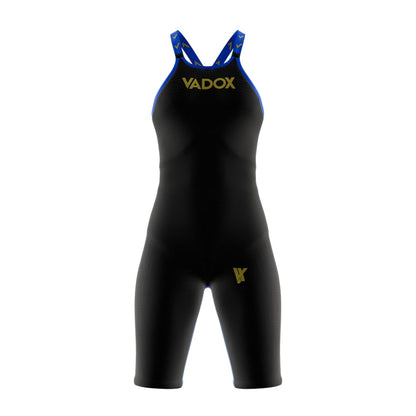 Vadox Bañador Competicion Mujer F14 Open Back Black-Royal
