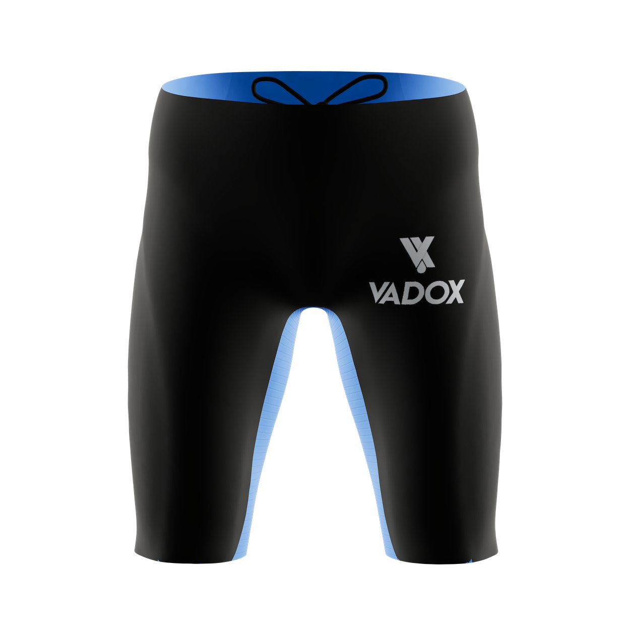 Vadox Men's Competition Swimsuit Jammer Low Black-Blue