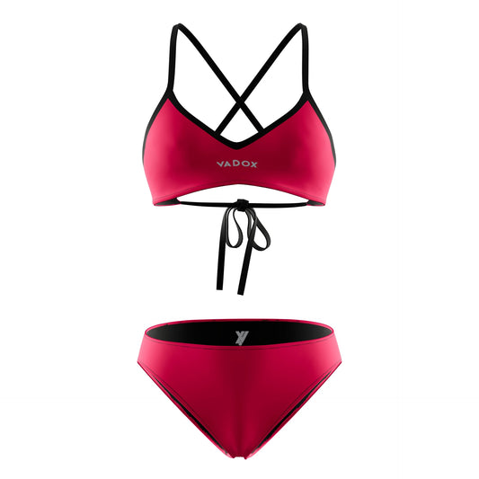 Vadox Bañador Entrenamiento Mujer Bikini Janet Red