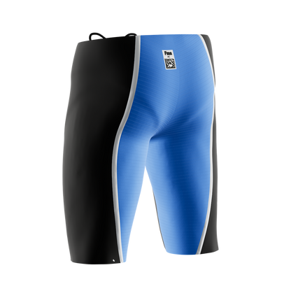 Vadox Men's Competition Swimsuit Jammer Low Black-Blue