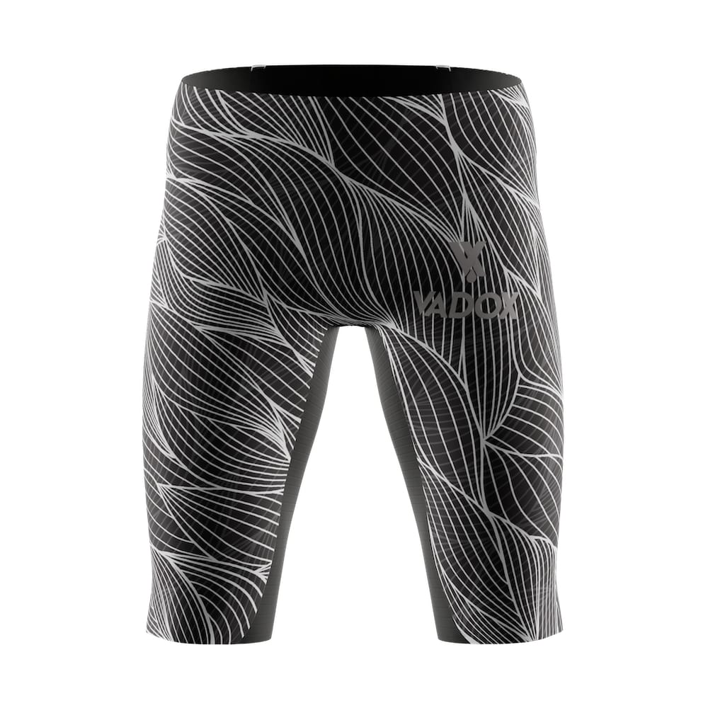 Vadox Men's Competition Swimsuit Jammer Print Black