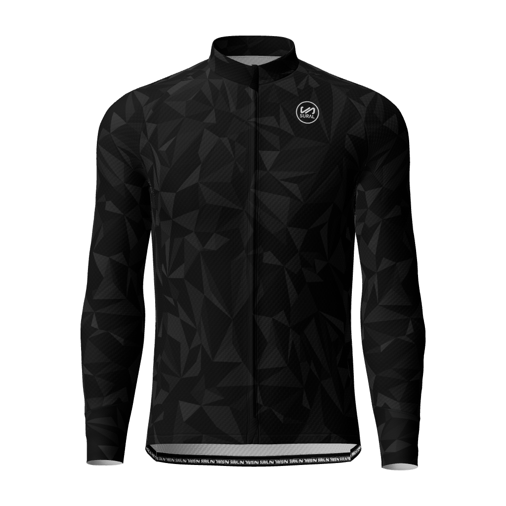 Long-sleeved Cycling Jersey Inner Hair OVAL