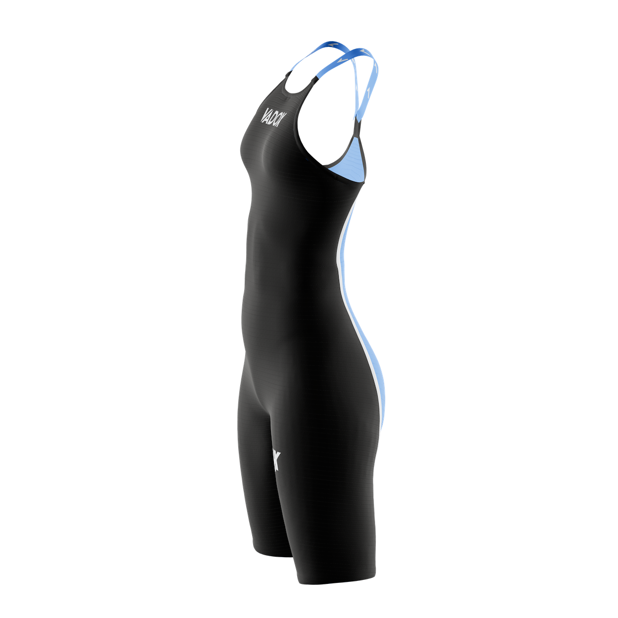 Vadox Women's Competition Swimsuit F14 Closed Back Black-Blue