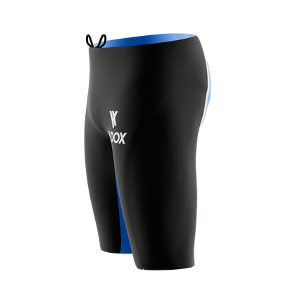 Vadox Men's Competition Swimsuit Jammer Low Black-Blue