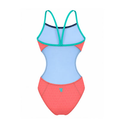 Vadox Women's Training Swimsuit Ary Nexus Coral