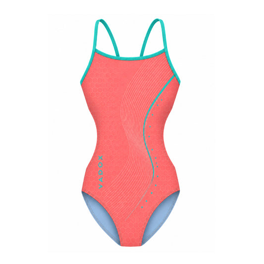 Vadox Women's Training Swimsuit Ary Nexus Coral