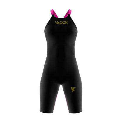 Vadox Bañador Competicion Mujer F14 Closed Back Black-Pink