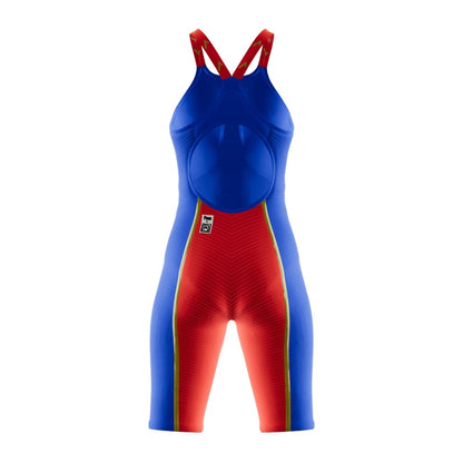 Vadox Women's Competition Swimsuit F14 Open Back Royal-Red