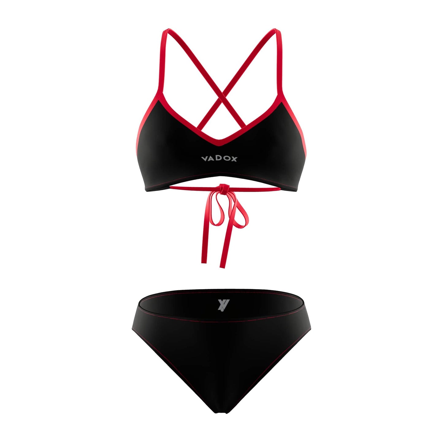 Vadox Costume Allenamento Donna Bikini Janet Black