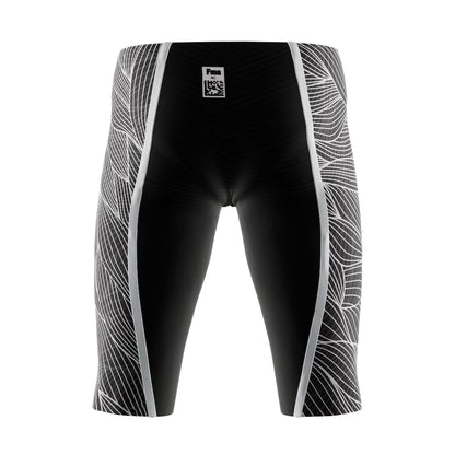 Vadox Men's Competition Swimsuit Jammer Print Black