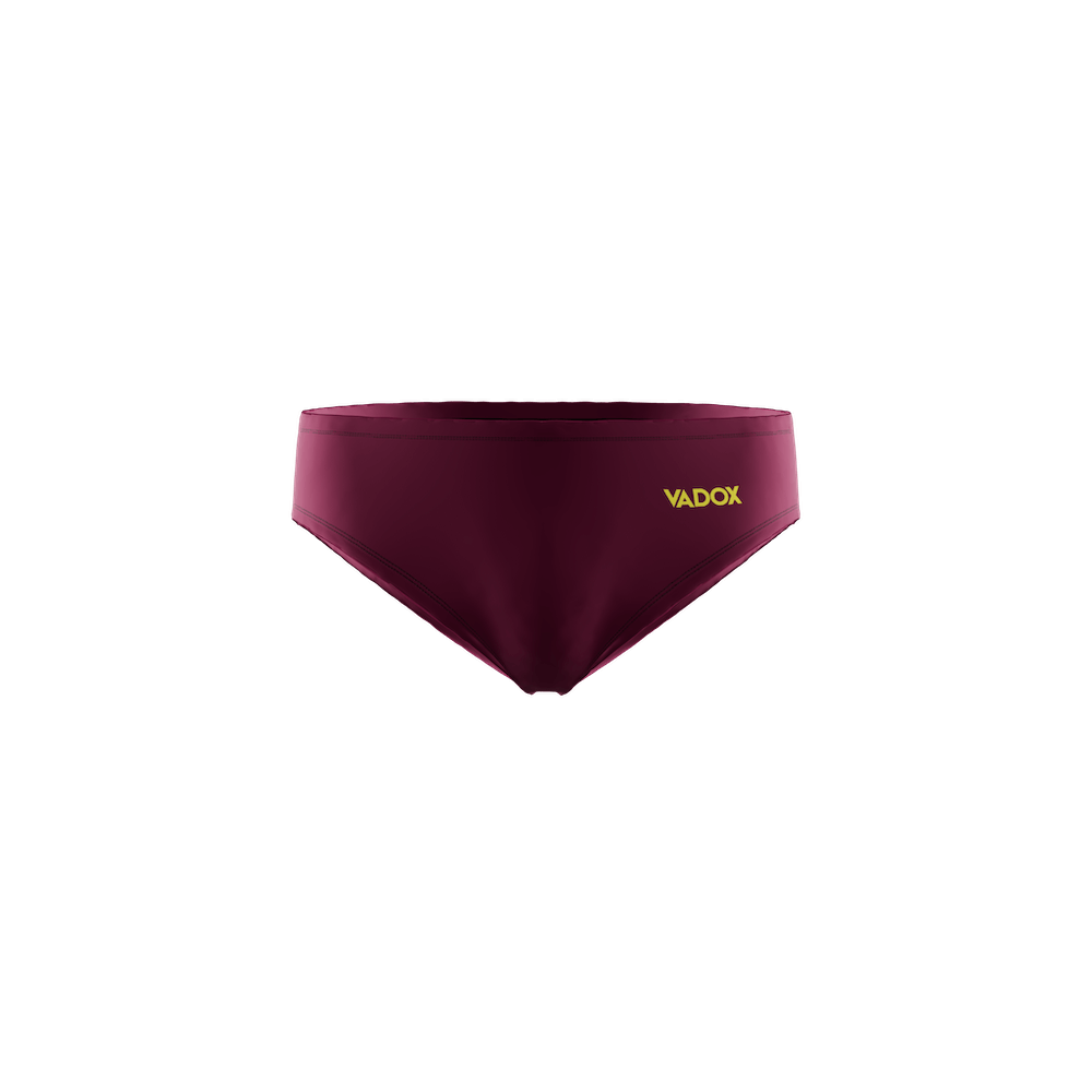 Vadox Men's Training Swimsuit Brieff CABERNET