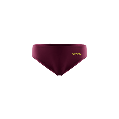 Vadox Men's Training Swimsuit Brieff CABERNET