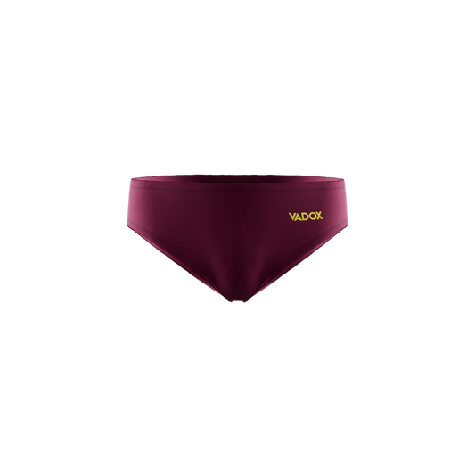 Vadox Men's Training Swimsuit Brieff CABERNET