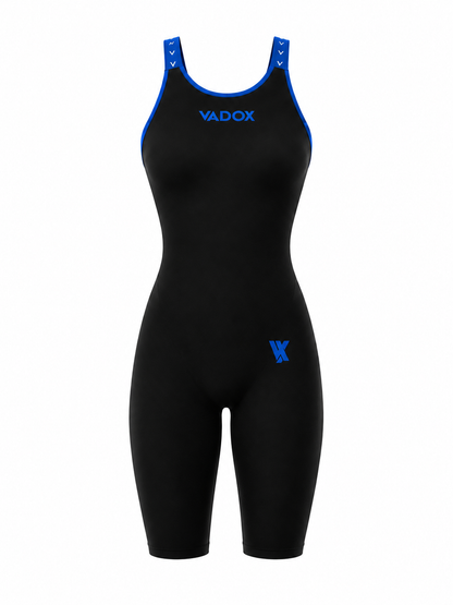 Vadox Women's Competition Swimsuit Spartan Open Back Black